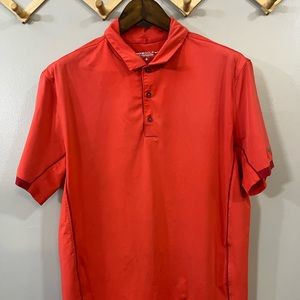 Men's Nike Golf Tour Performance Dri-Fit Red Short Sleeve Polo Shirt Size L